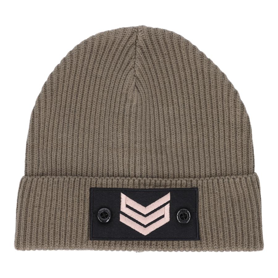Commander Patch Beanie - olive