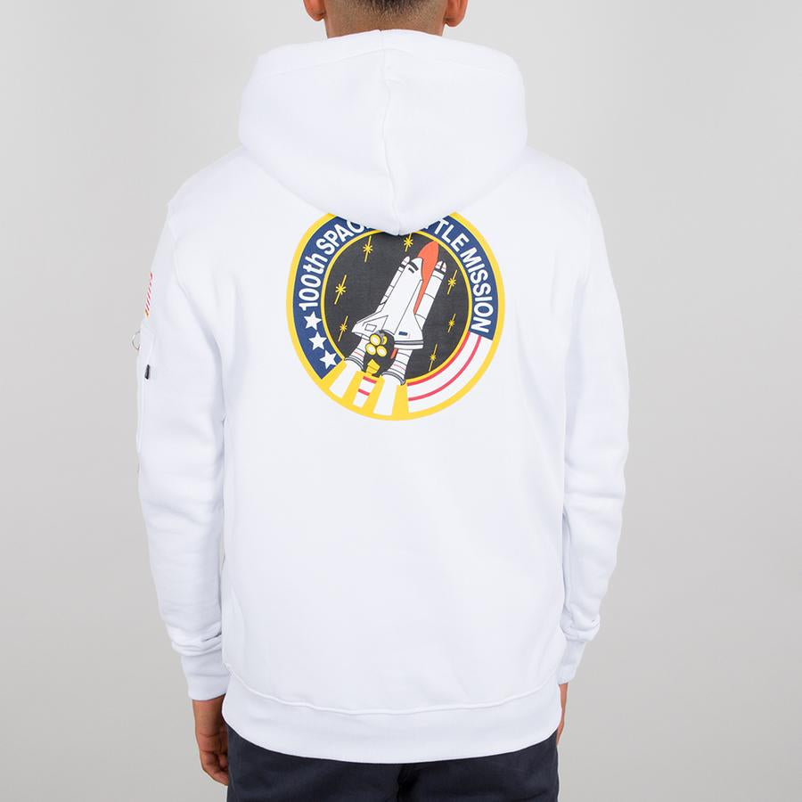 Space Shuttle Hoody - white