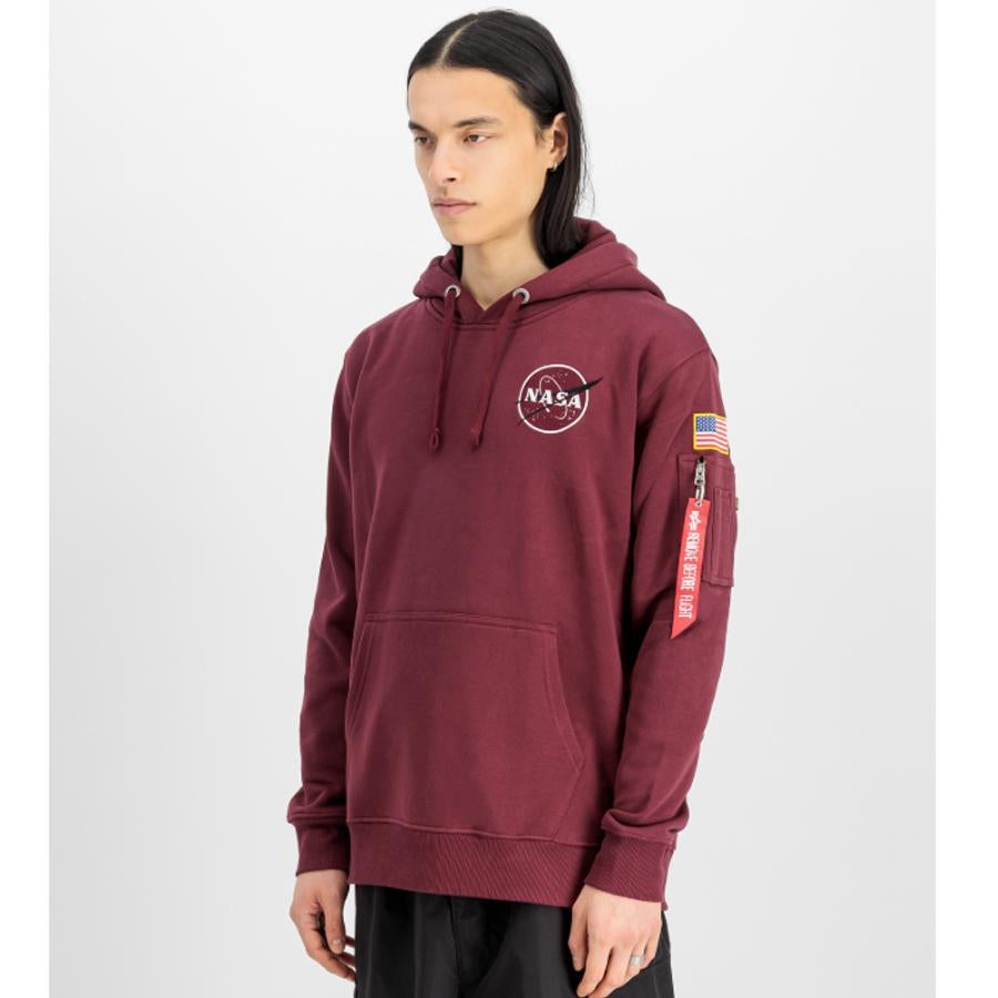 Space Shuttle SMU Hoodie - burgundy