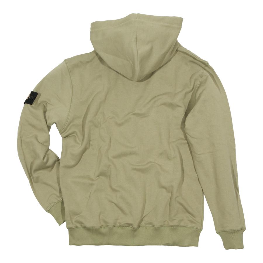 Star Zip Hoody - olive
