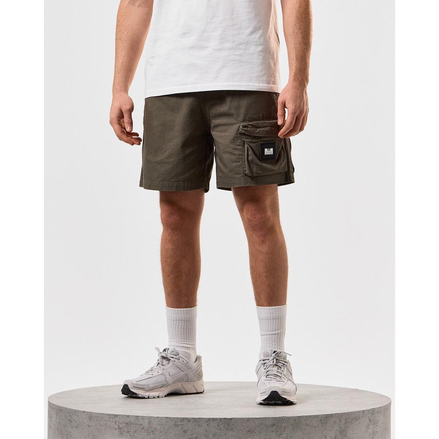 Sunrise Hills Ripstop Shorts - castle green