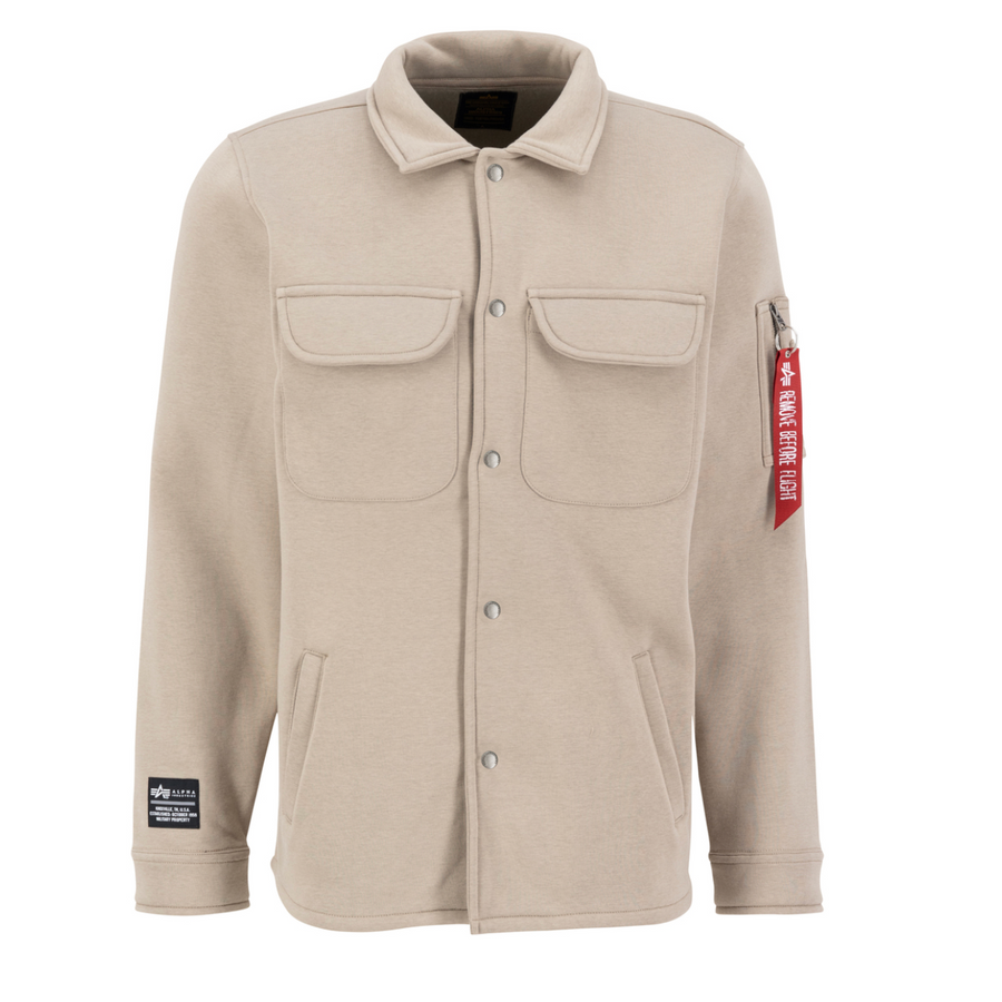 Sweat Overshirt - vintage sand