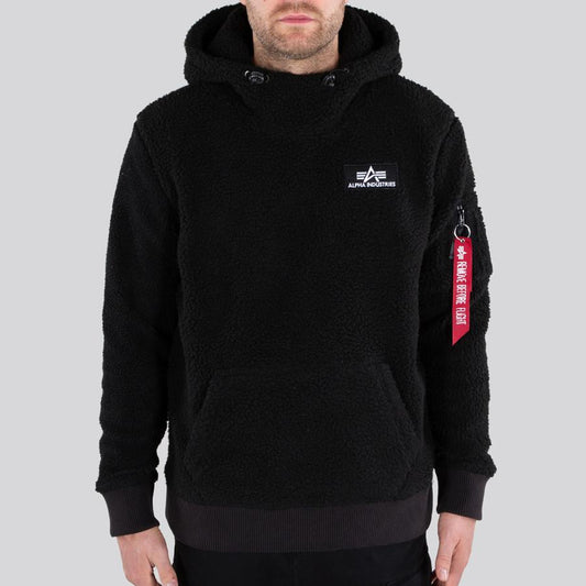 Teddy Hoody - black