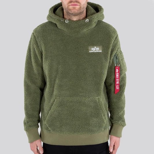 Teddy Hoody - sage green