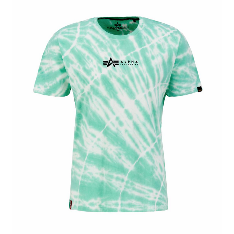 Tie Dye T - atomic green