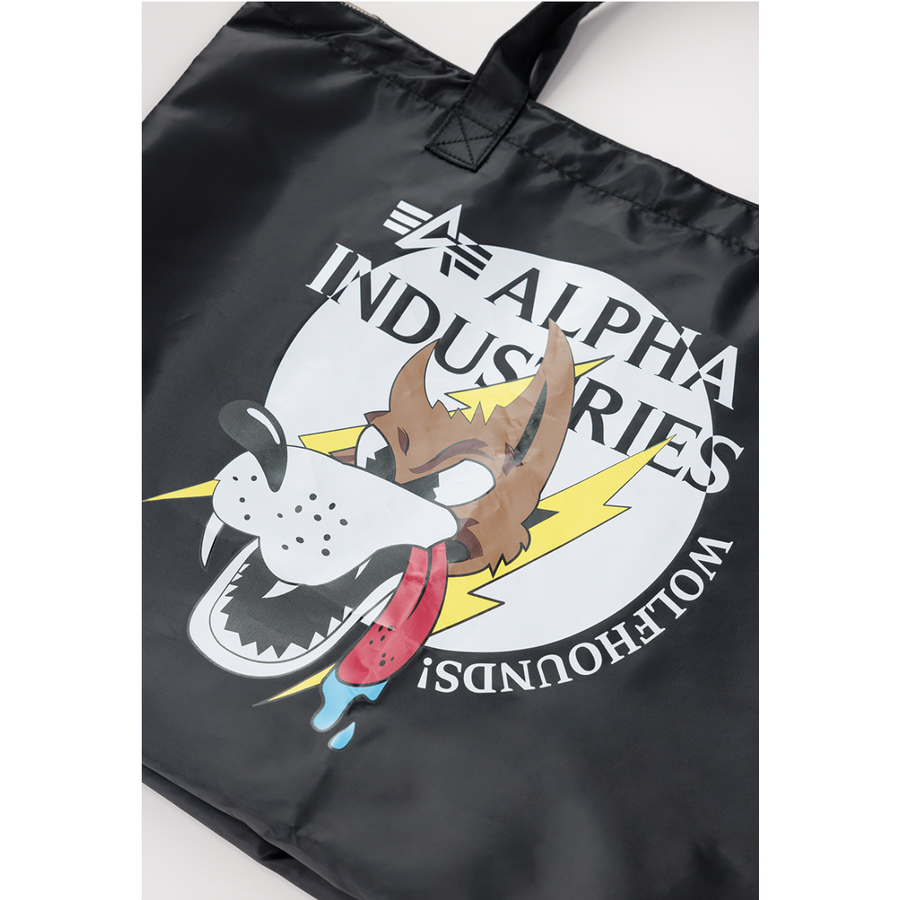 Wolfhounds Zip Shopper - black