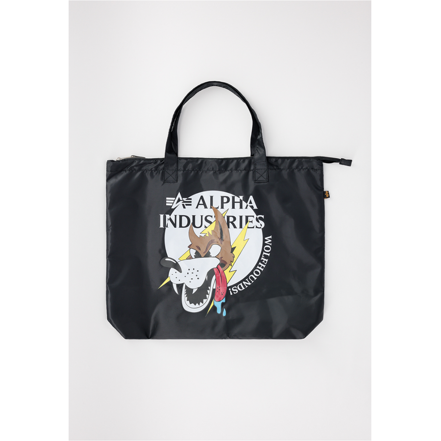 Wolfhounds Zip Shopper - black