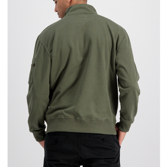 X-Fit Half Zip Sweater - dark green