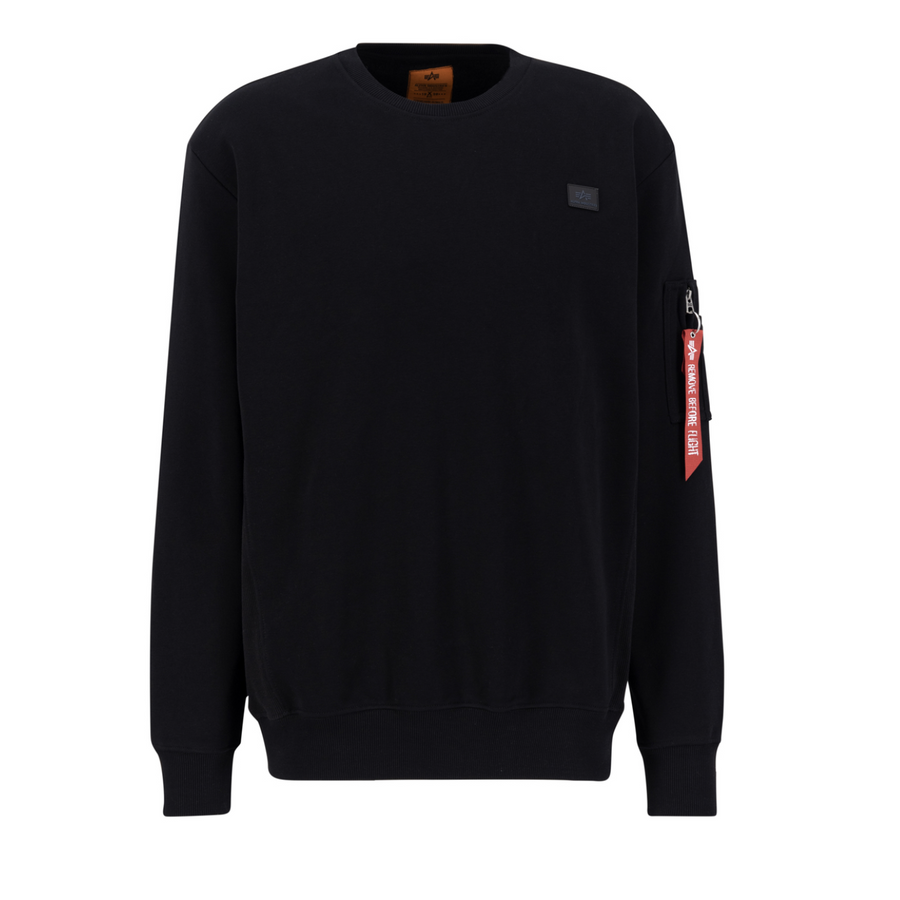 X-Fit Label Sweater - black