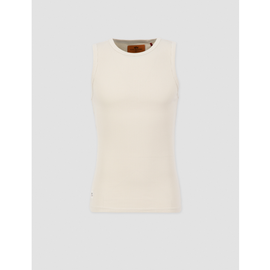 X-Fit Rib Tank - vintage white