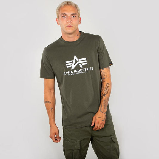 Basic T - dark olive