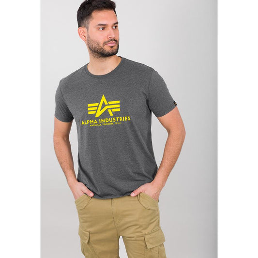 Basic T - charcoal heather