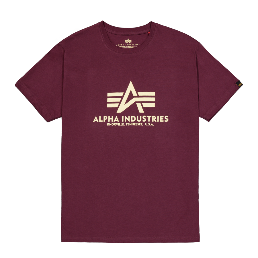 Basic T -  dark cherry