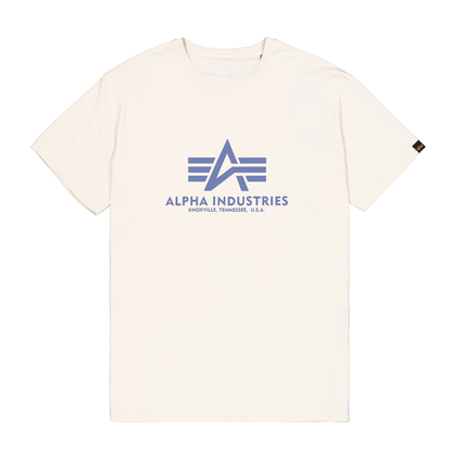 Basic T-Shirt - vintage white/night purple