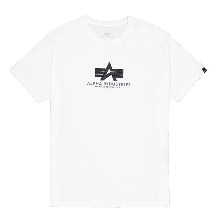 Basic T Rubber - white/black