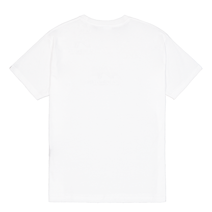Basic T Rubber - white/black