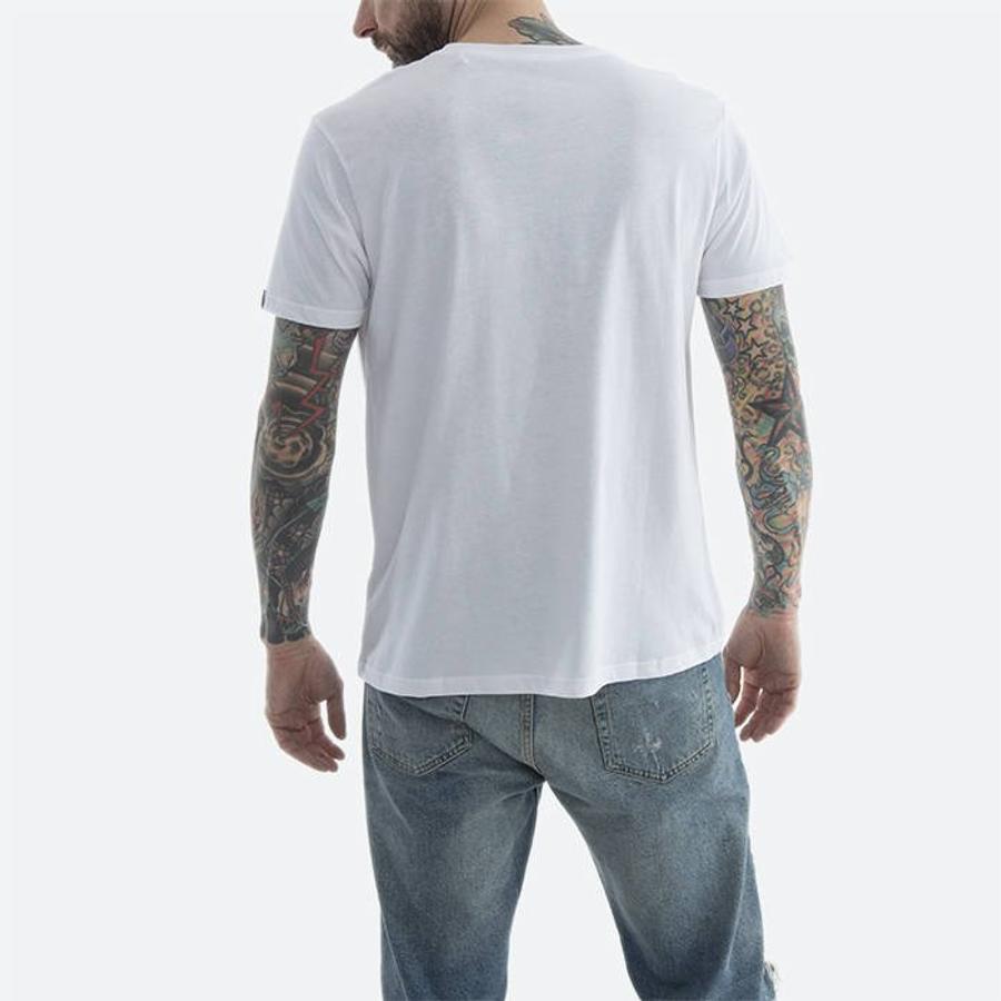 Basic T Reflective Print - white