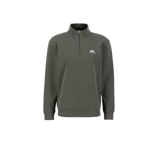 Half Zip Sweater SL - charcoal heather/white