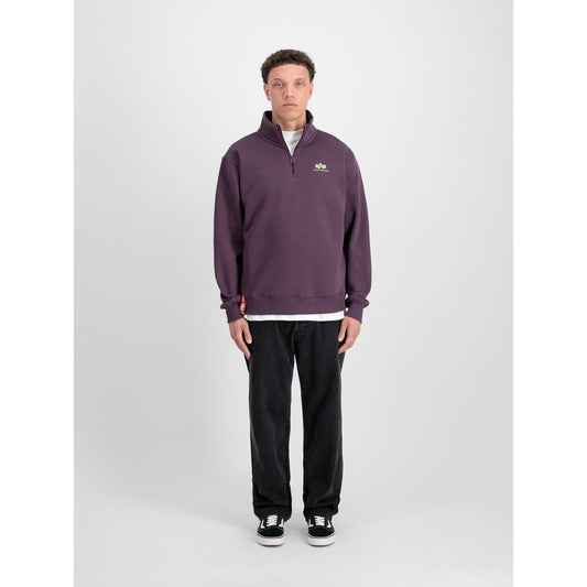 Half Zip Sweater SL - plum