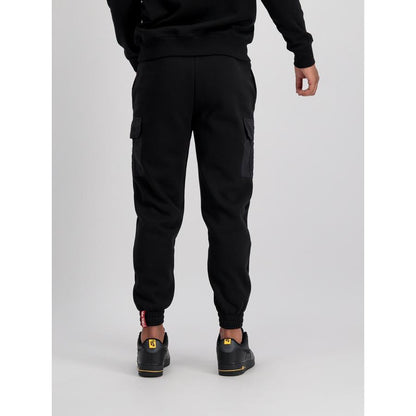 Sweat Nylon Cargo Jogger - black