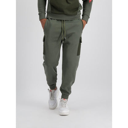 Sweat Nylon Cargo Jogger - dark olive
