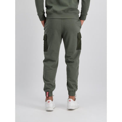 Sweat Nylon Cargo Jogger - dark olive