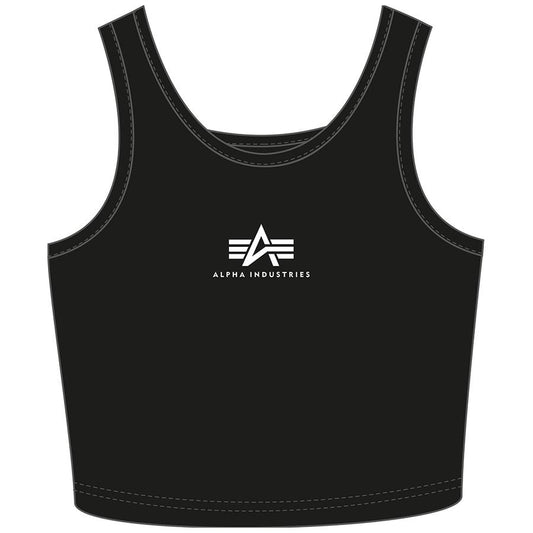 Basic Crop-Tank SL Woman - black