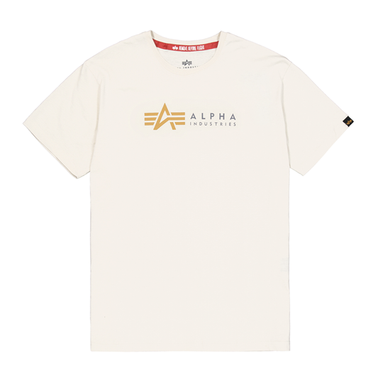 Alpha Label T - vintage white
