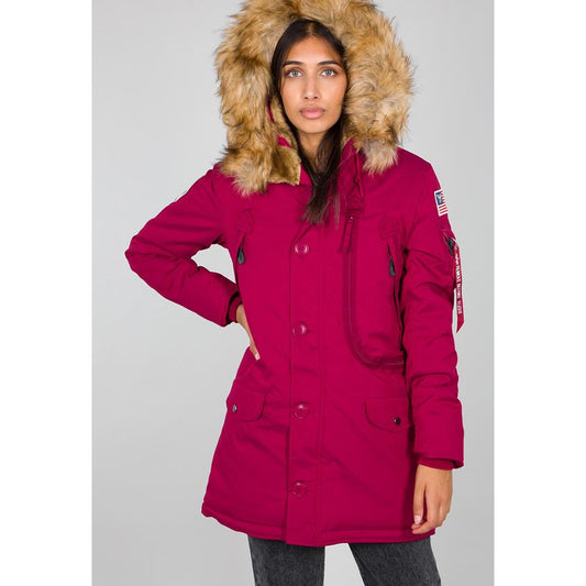 Polar Jacket Woman - major red
