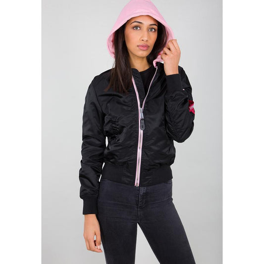 MA-1 Hood Woman - black