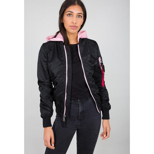 MA-1 Hood Woman - black
