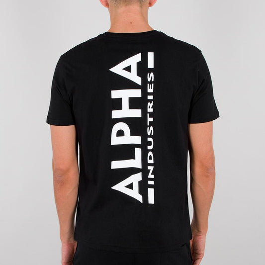 Backprint T - black