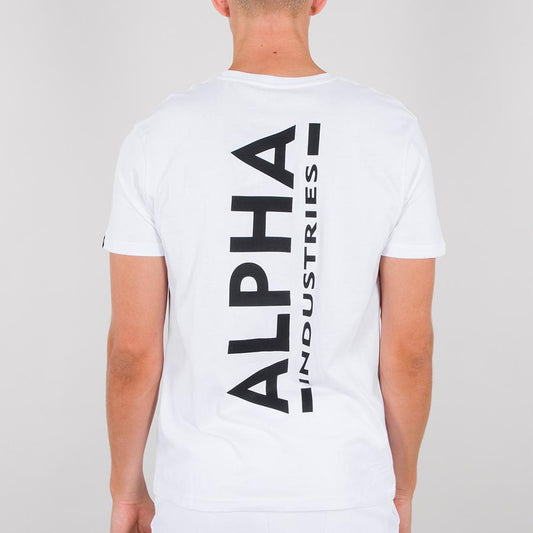 Backprint T - white