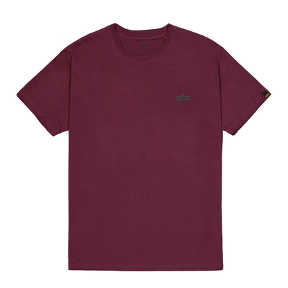 Backprint T - dark cherry