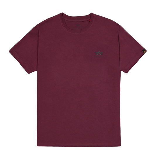 Backprint T - dark cherry