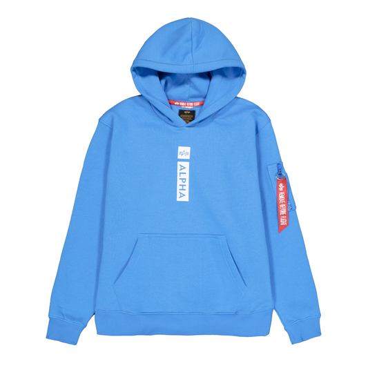 Alpha PP Hoodie - mediteranian blue