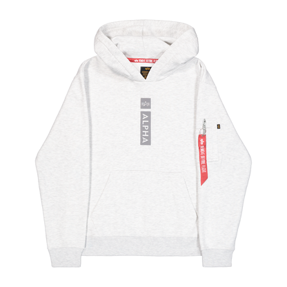 Alpha PP Hoodie - pastel grey melange