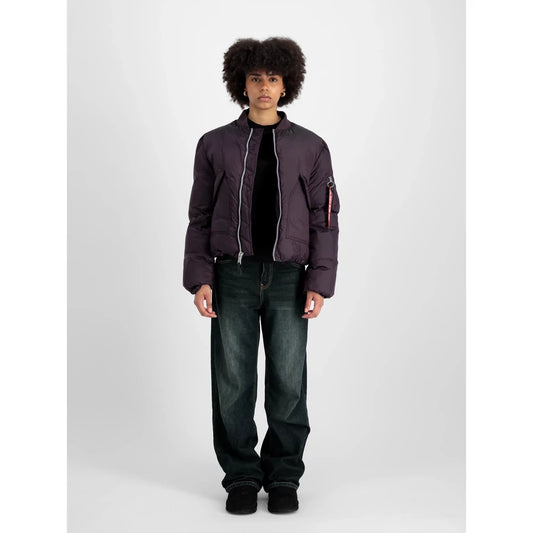 MA-1 Padded Wmn - plum