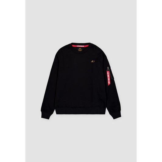 3D Small Logo Sweater - black