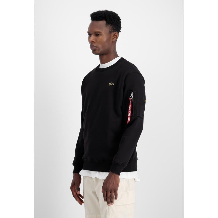3D Small Logo Sweater - black