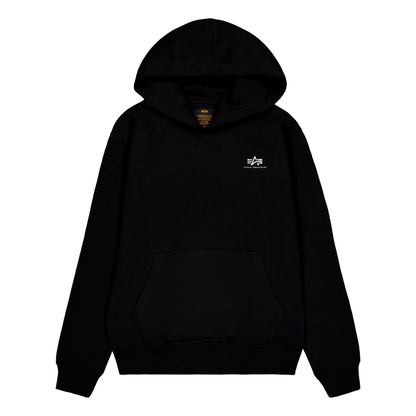 Basic Small Logo TPU Hoodie - black/chrome