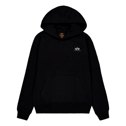 Basic Small Logo TPU Hoodie - black/chrome
