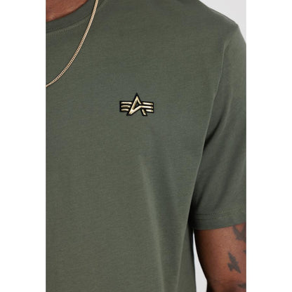 3D Small Logo T - dark olive