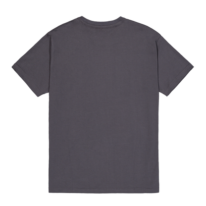 Satin Logo T - vintage grey