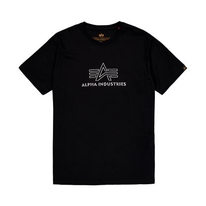 Basic Mid Logo TPU T-Shirt - black/chrome