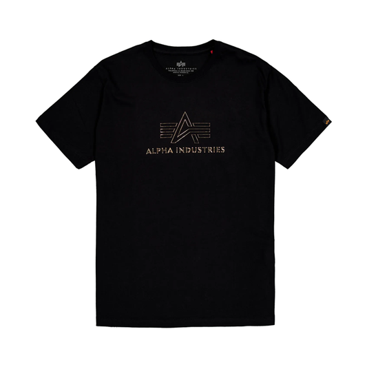 Basic Mid Logo TPU T-Shirt - black