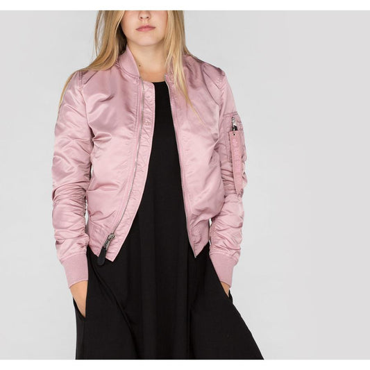 MA-1 VF LW Woman- silver pink