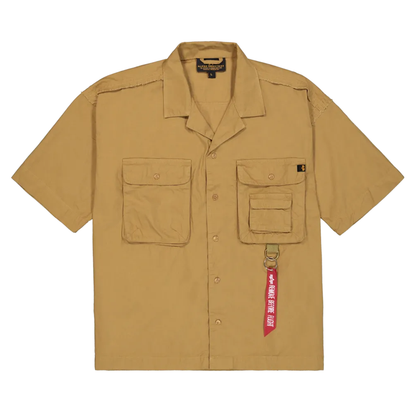 Aloha Safari Shirt - khaki