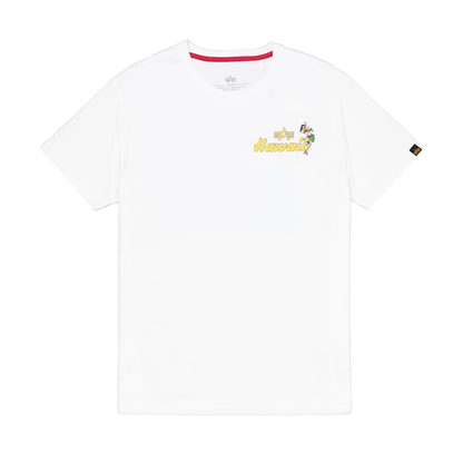 Pearl Harbor Back Print T-Shirt - white