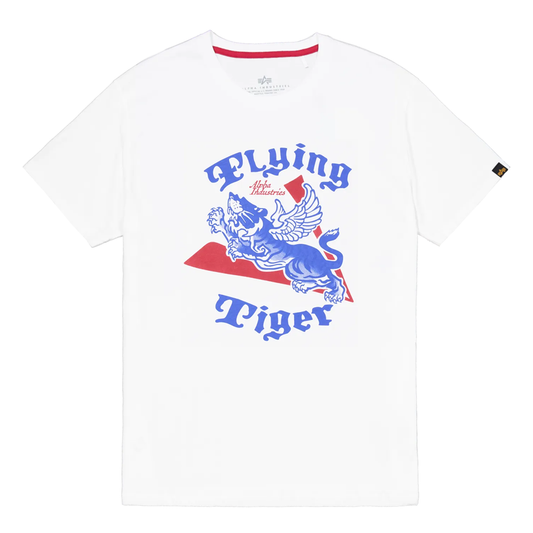 Fyling Tigers Ink T-Shirt - white